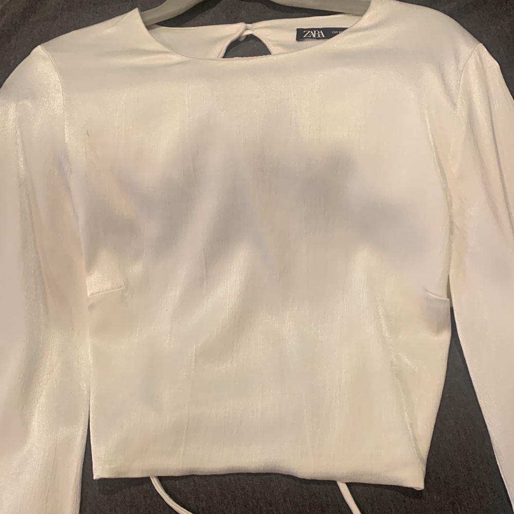 Cropped blouse - Picture 2 of 6